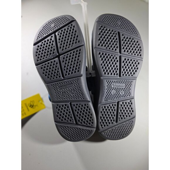 Kids Active clogs size J4 Joybees Slip-On Shoes girl boy casual black teal - Picture 4 of 5